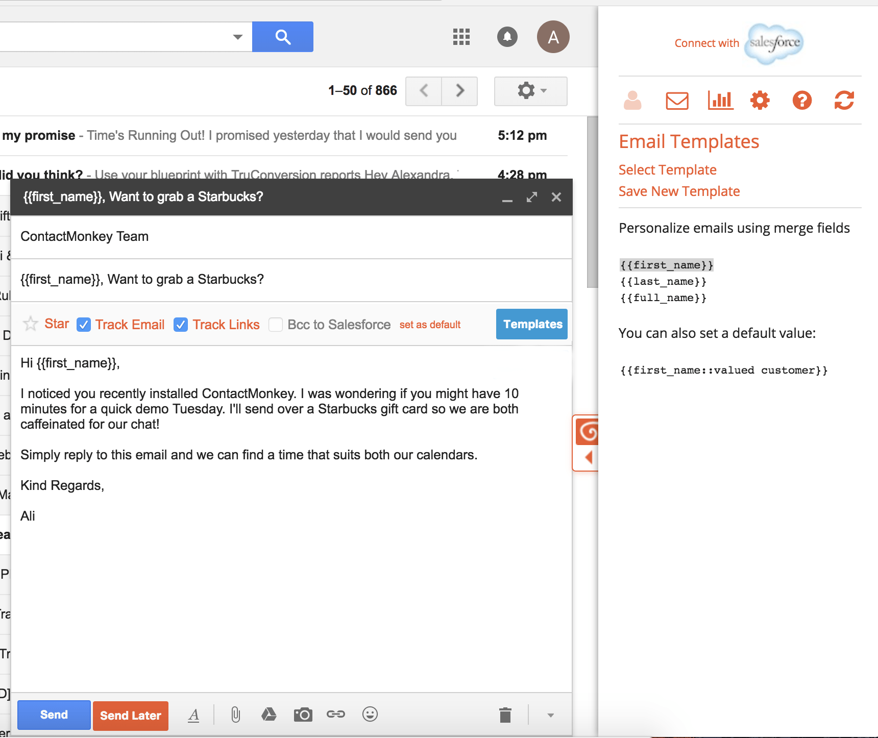 Step 2 Email Templates For Gmail ContactMonkey
