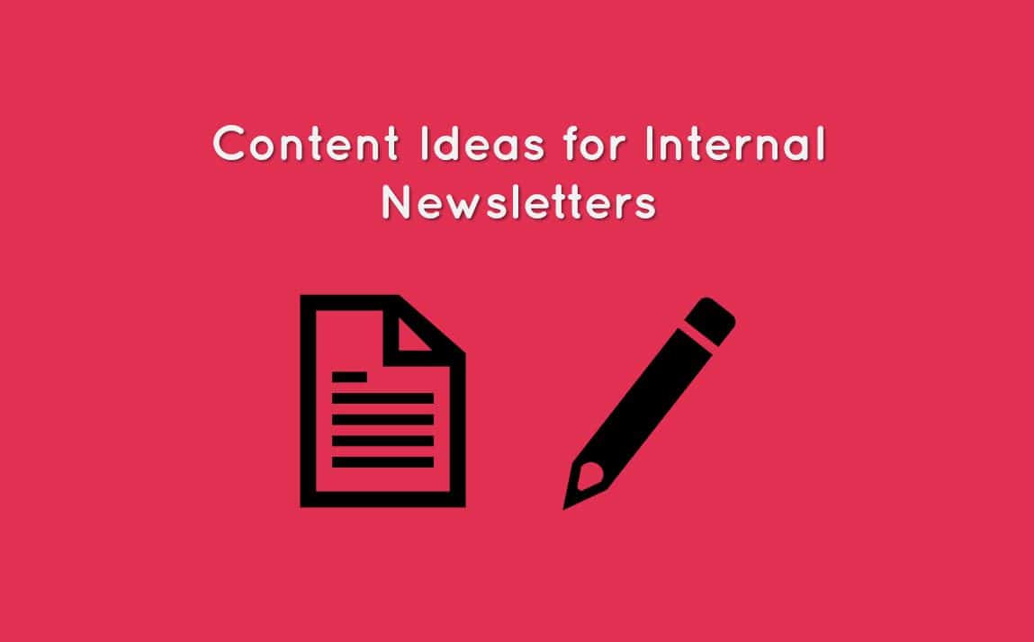 internal newsletter ideas 8 kick ass content examples to generate internal news letter