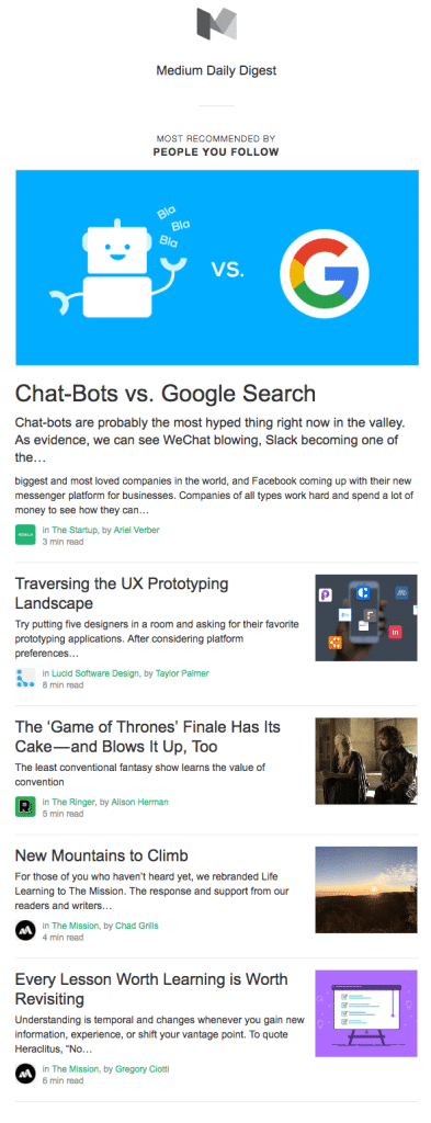 newsletter ideas 3 companies doing email right 2018