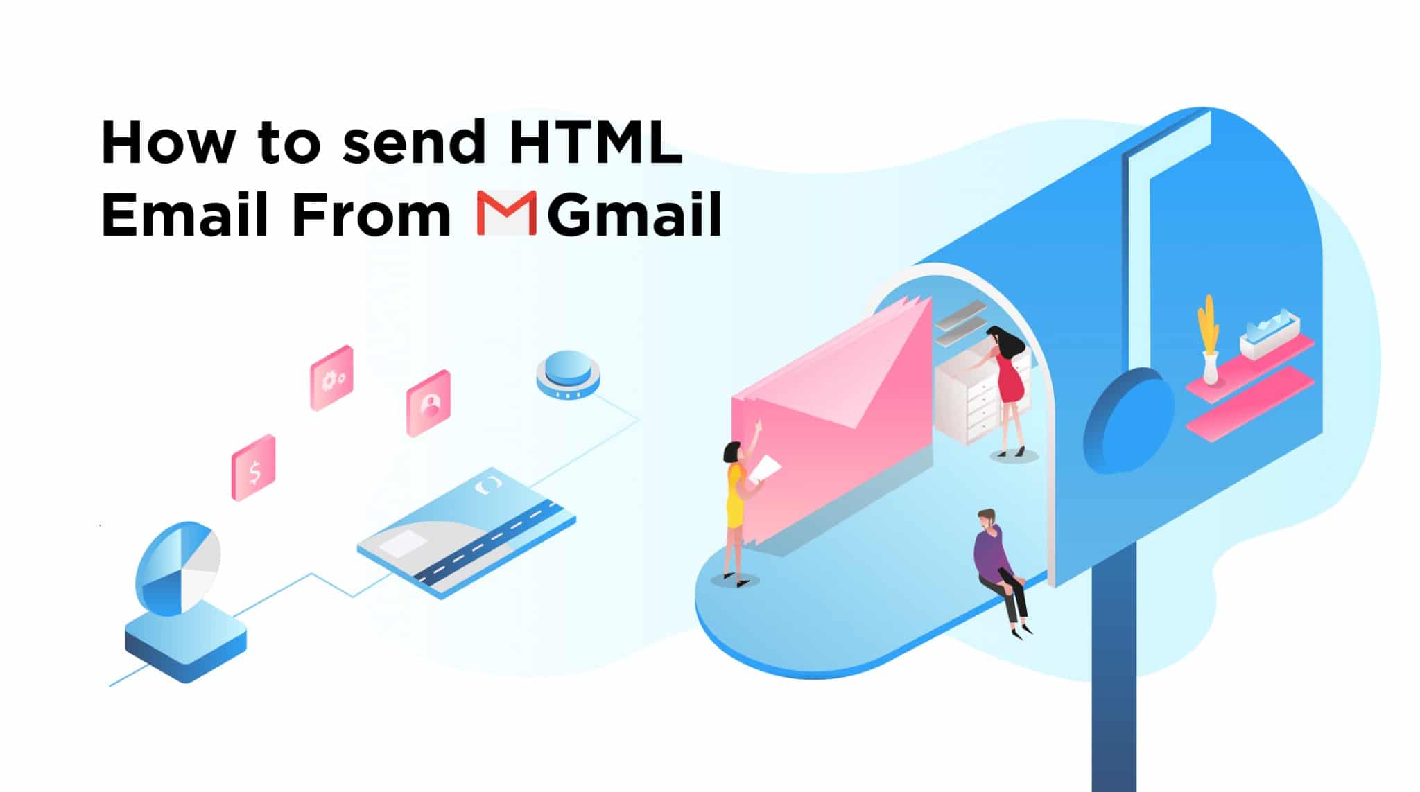 can you send an html email from gmail