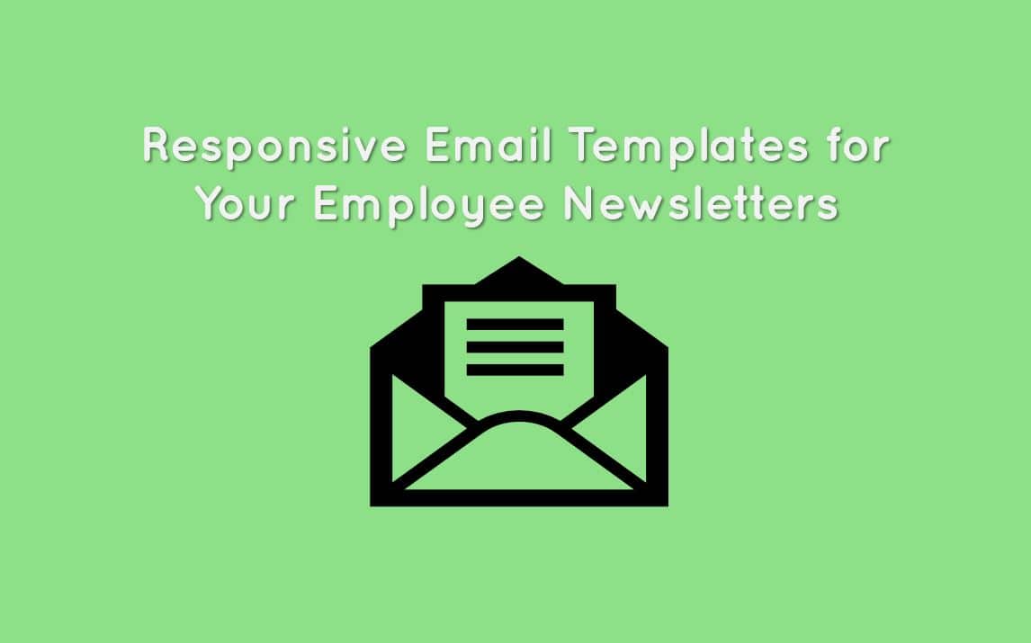 Responsive Email Templates For Your Employee Newsletter For 2019 - responsive email templates for your employee newsletter 13 must have options for 2019
