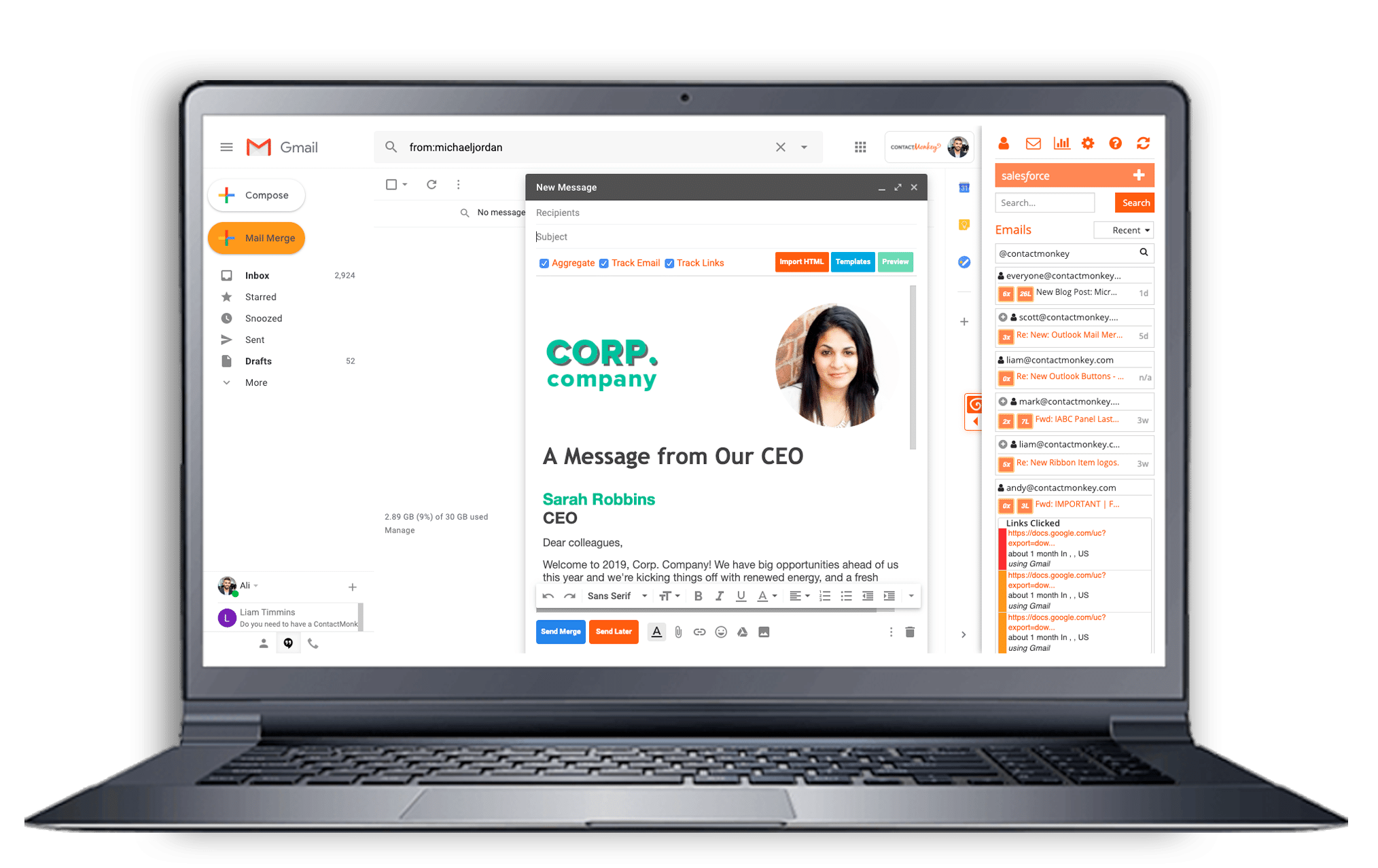 mail merge gmail
