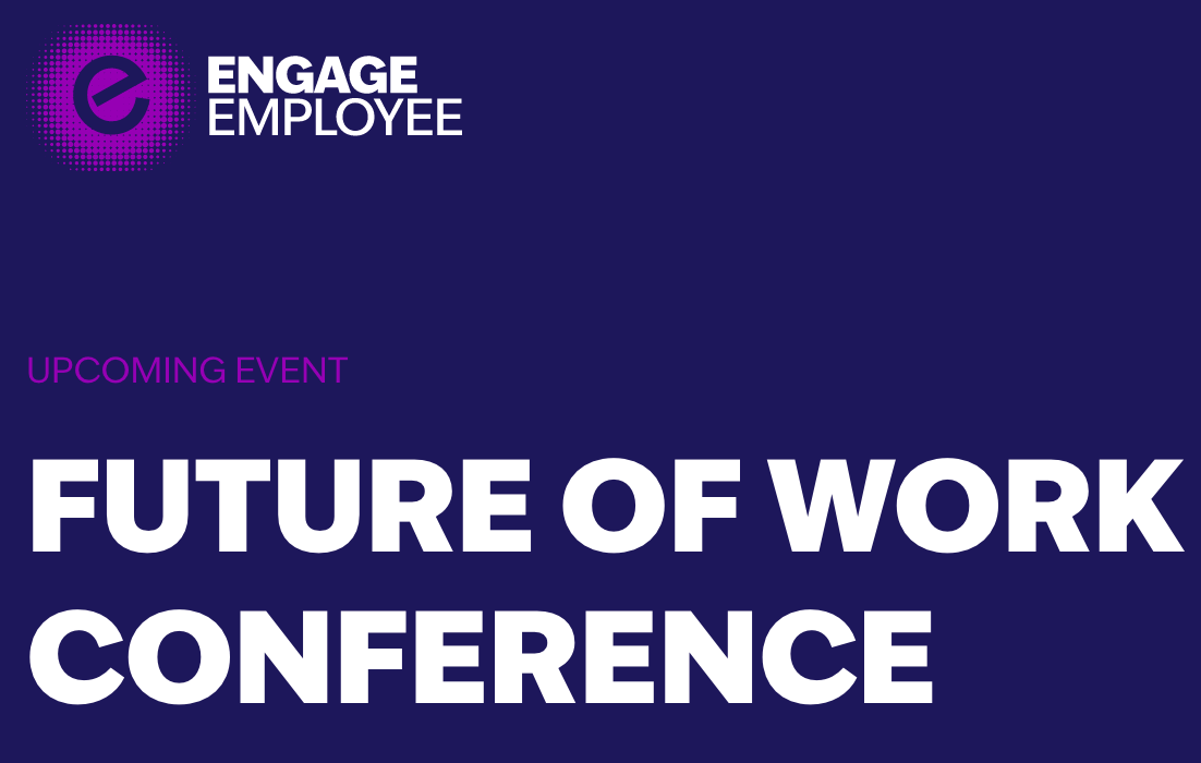 Banner ad for Engage Employee Future of Work Conference