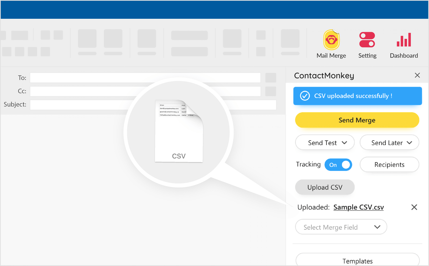Mail Merge for Outlook and Gmail Send and Track Internal Emails