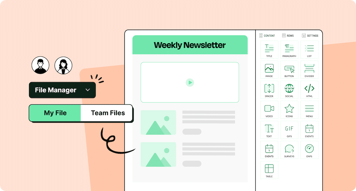 Team File Manager, Better Email Design, More Tooltips