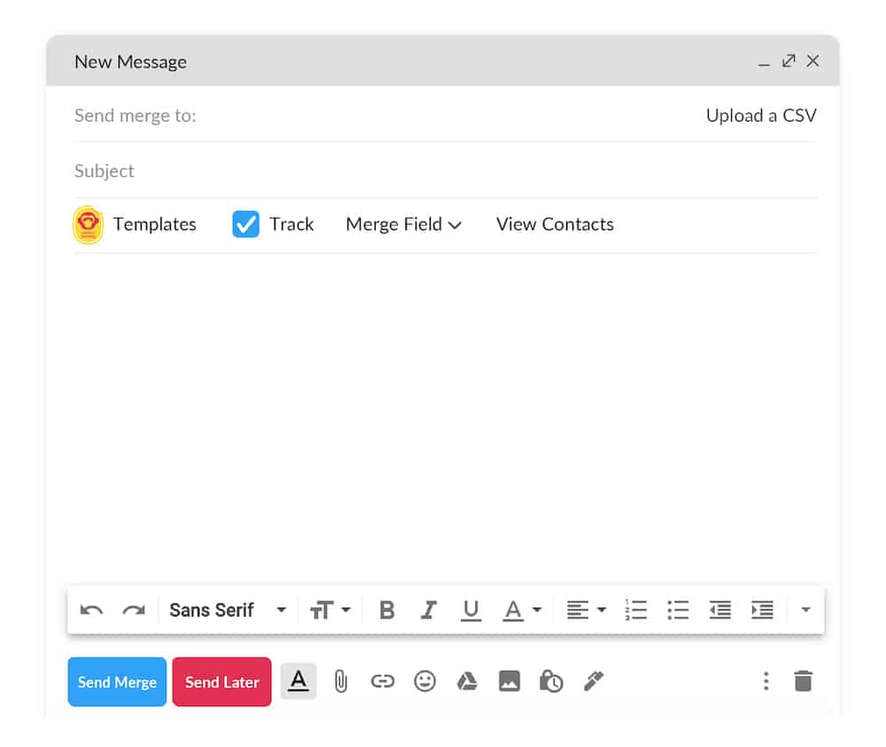 creating a new email template in gmail