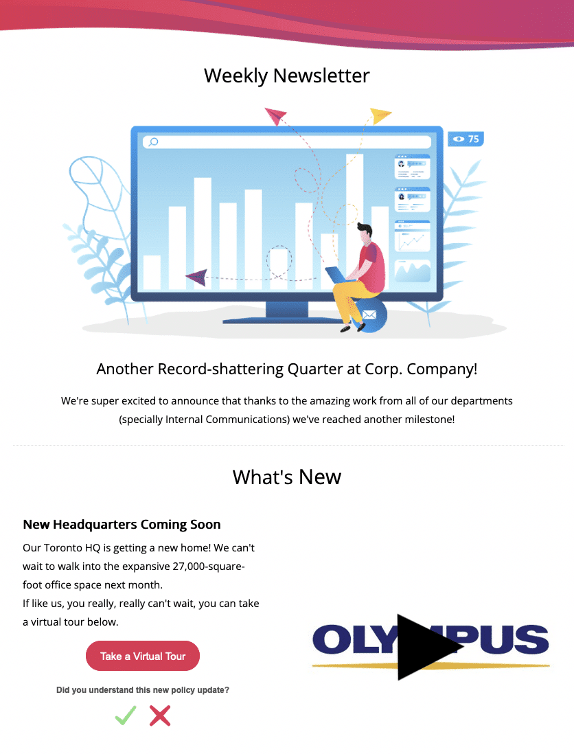 Employee Newsletter Templates for Internal Comms