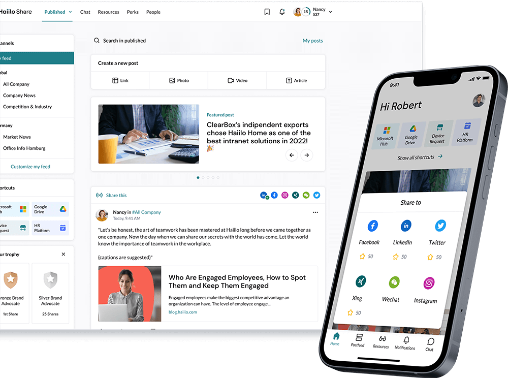 haiilo communication app