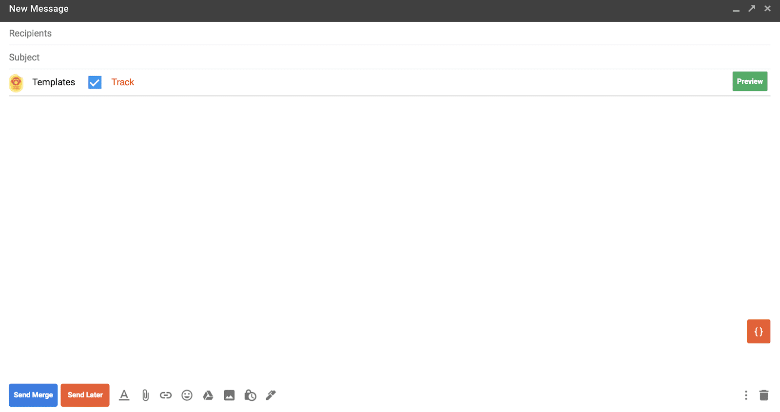 Gmail email window