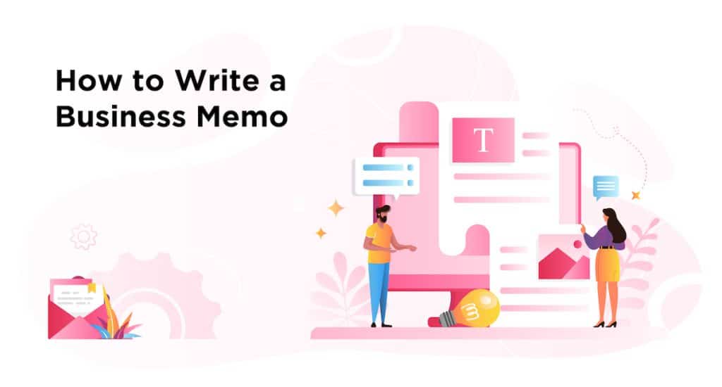 how to write a business memo
