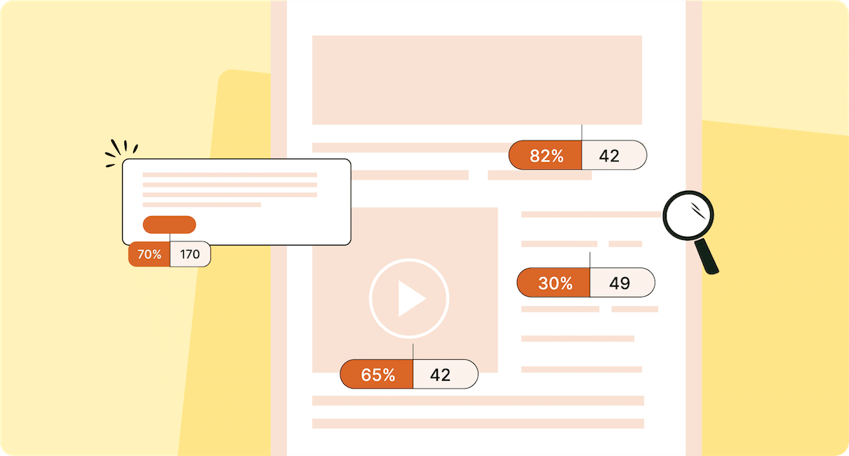 ContactMonkey data visualization with click maps