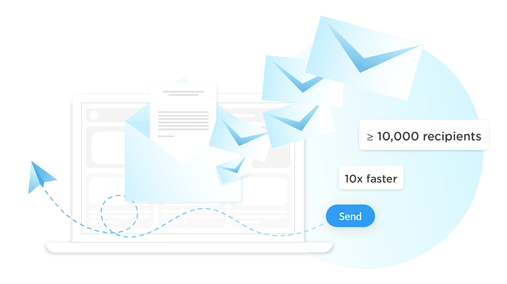 Avoid email send limits with Email at Scale