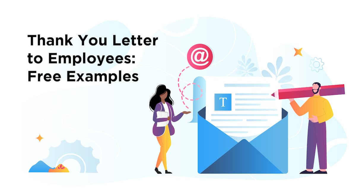 Thank you letter to employees: free examples