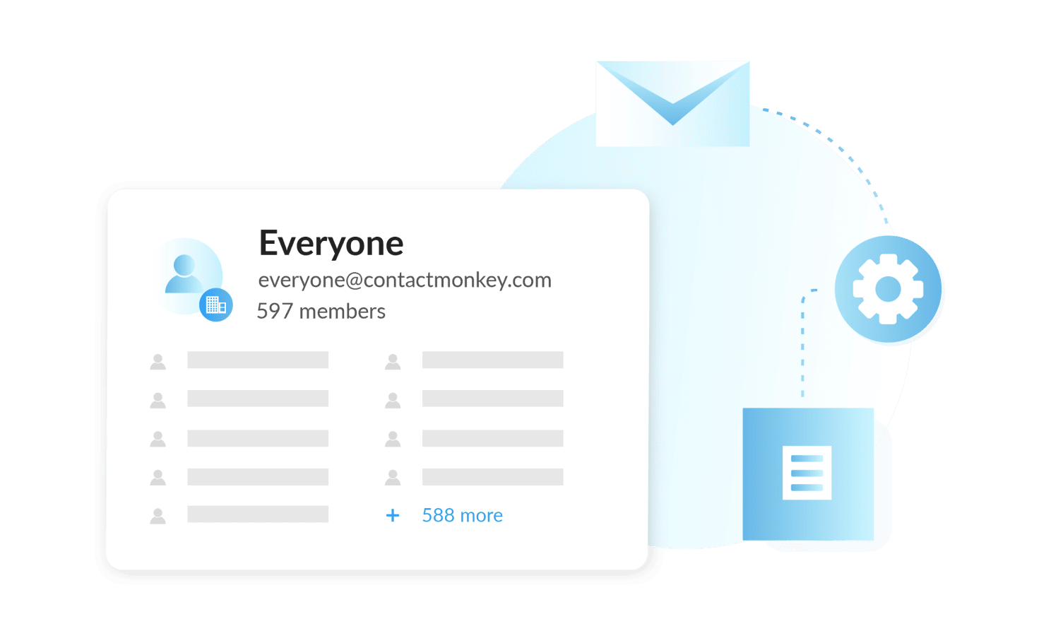 Send Google Groups email with ContactMonkey
