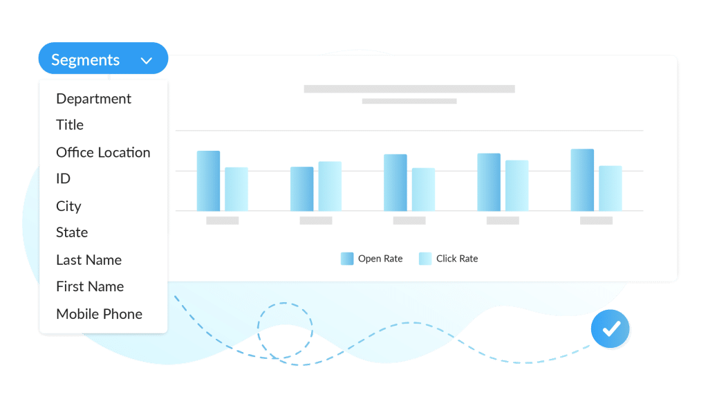 Segmented email stats for multilingual emails