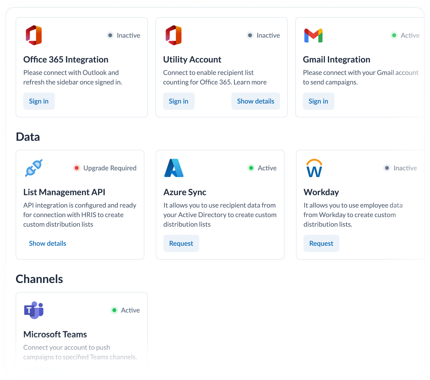 integrations