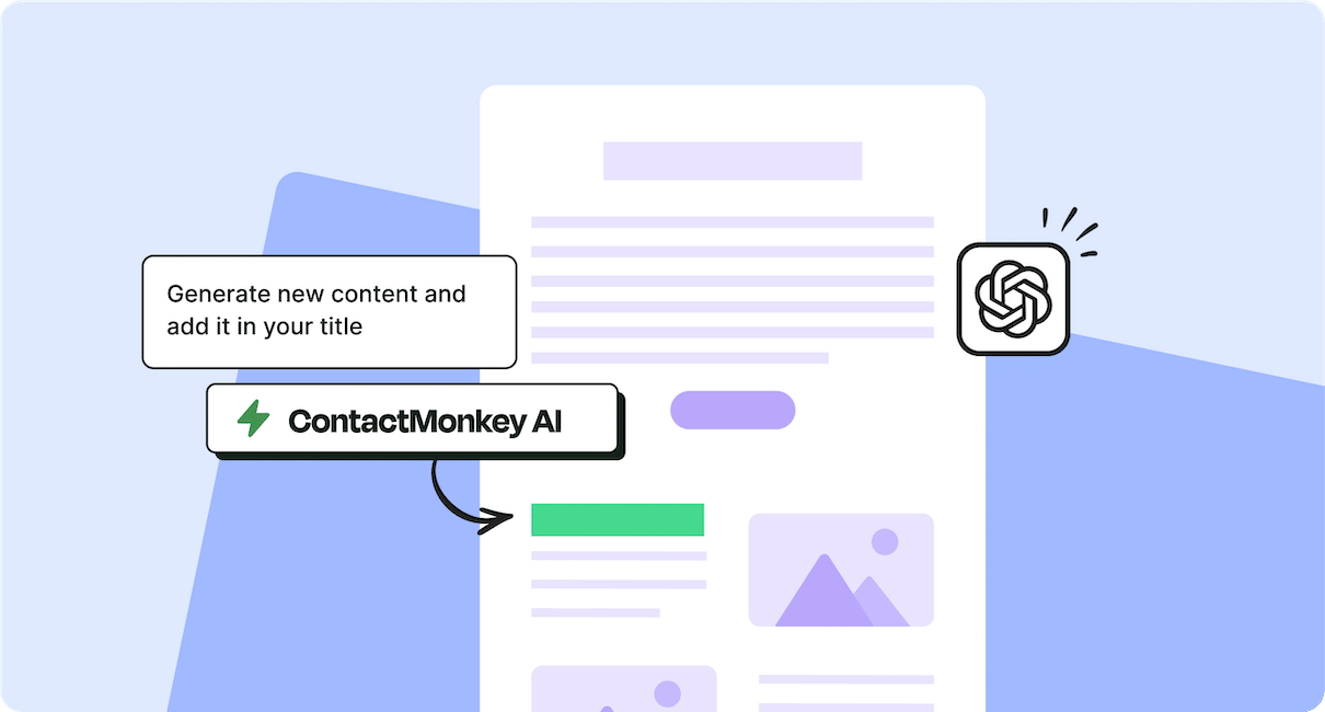 How to use ChatGPT for internal communications according to ContactMonkey