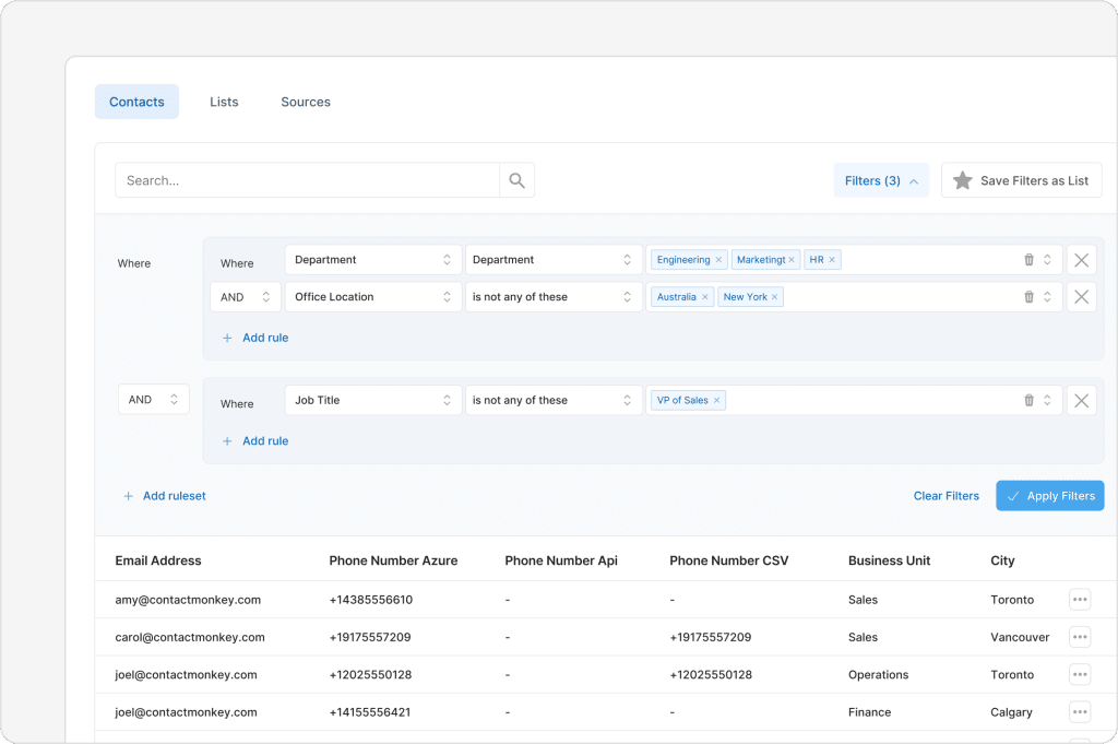 Why Switch to CM segmented lists