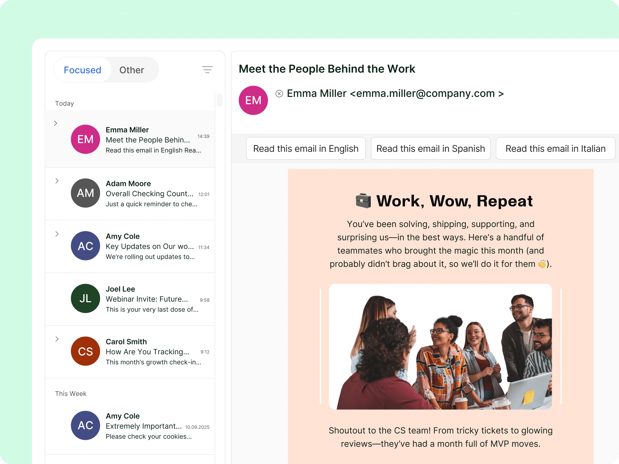 AI solutions page 4 3 language translation