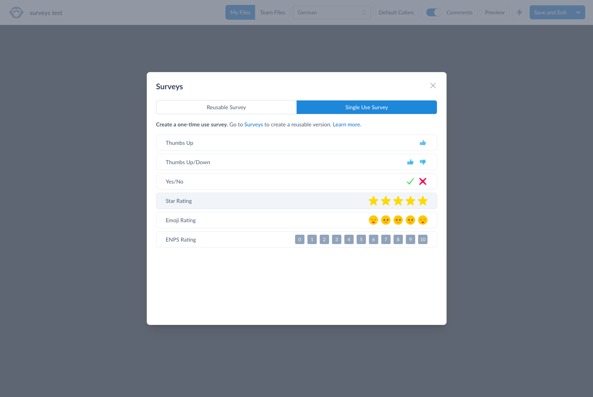 Collecting employee feedback through email