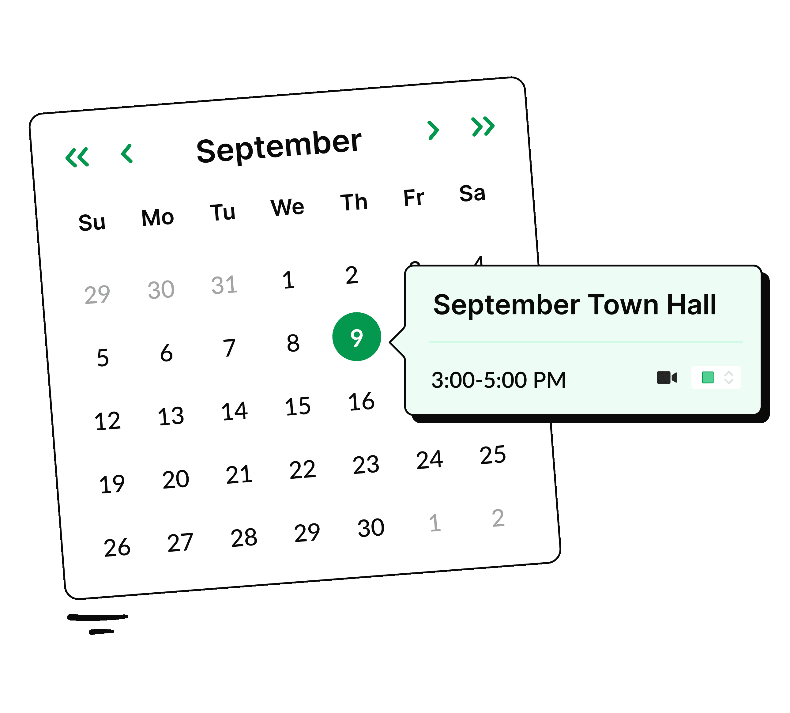 templates and scheduling