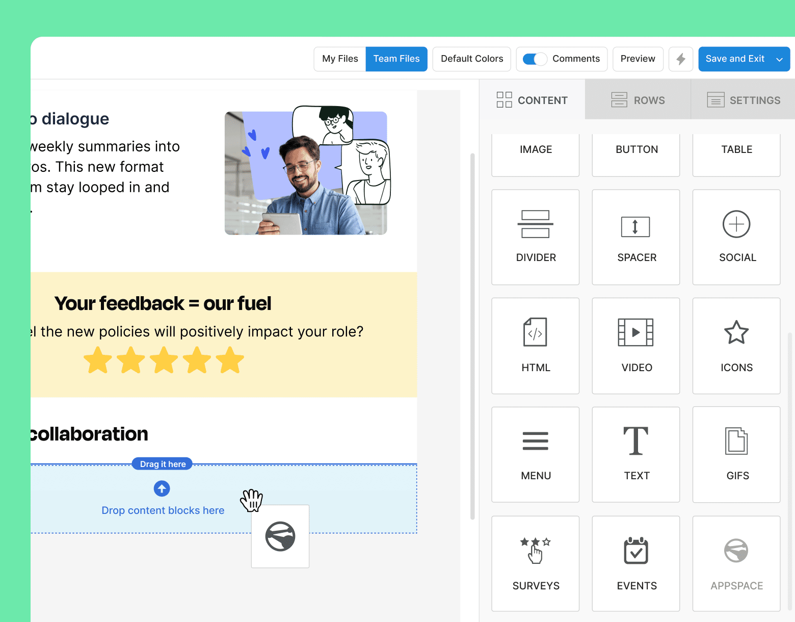 Appspace integration mobile