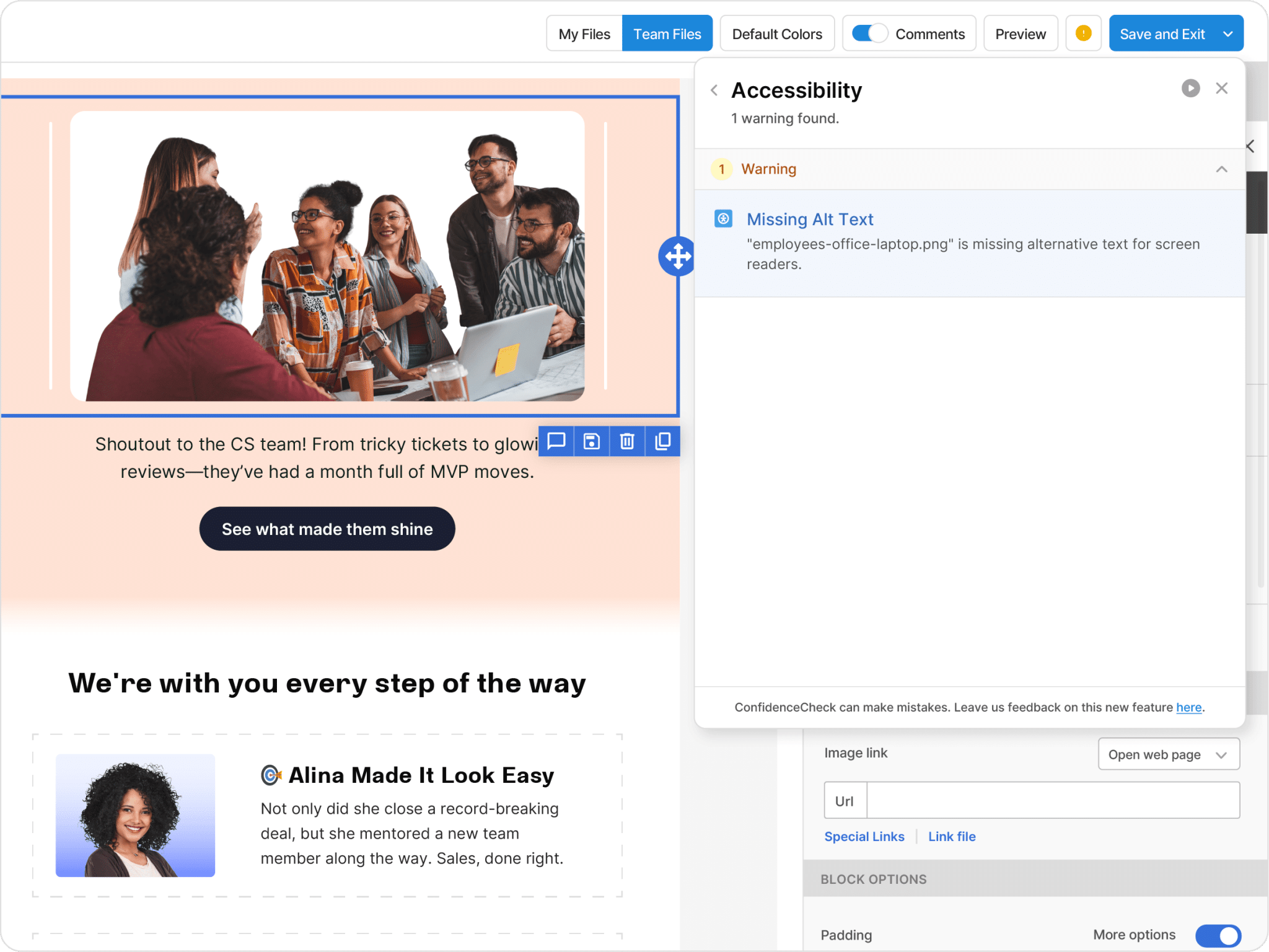 ConfidenceCheck Step 3 scaled