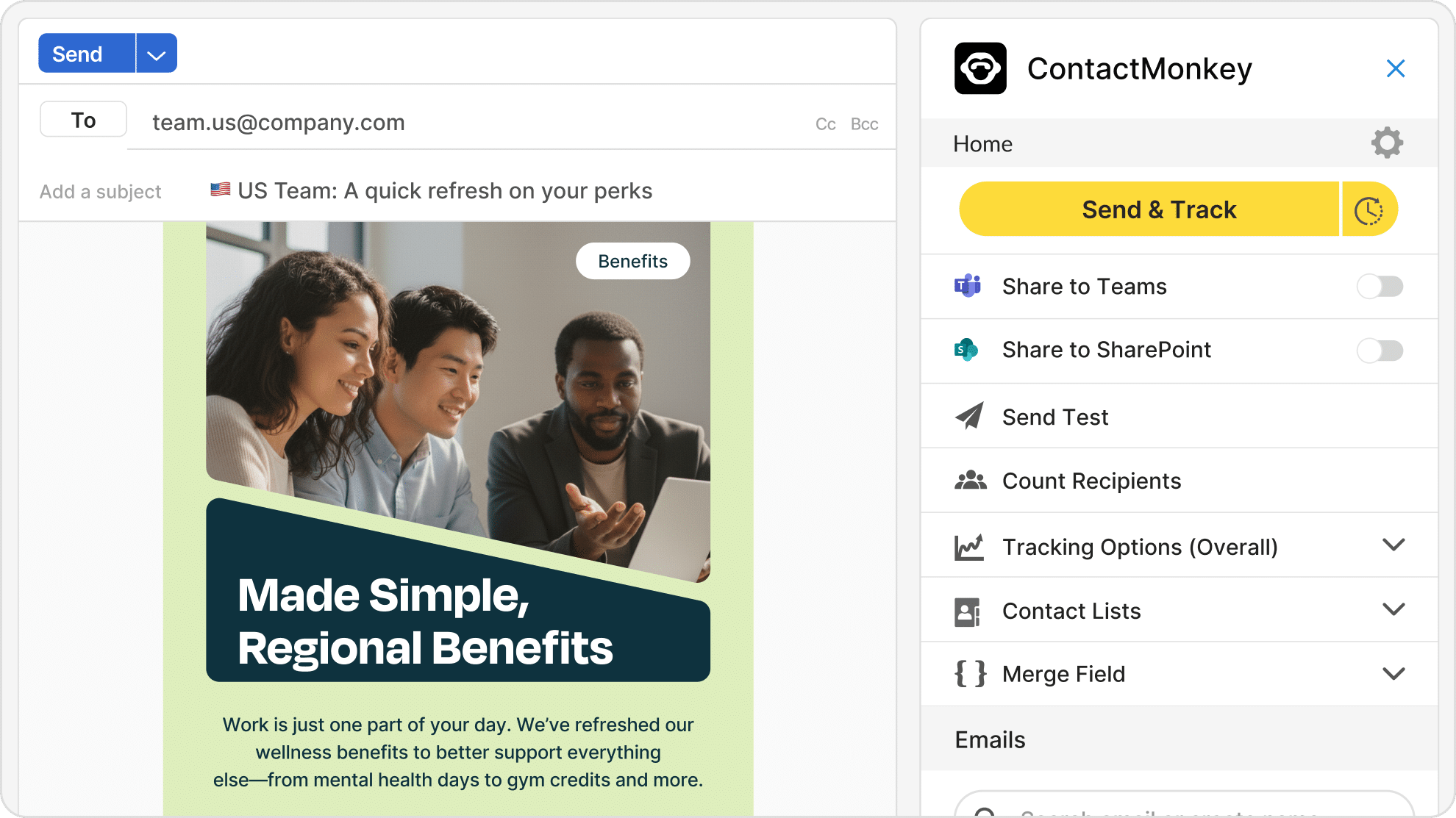 Why switch to CM outlook send